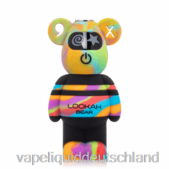 Lookah Bear 510 Batterie Gelb Tiedie Vape Liquid